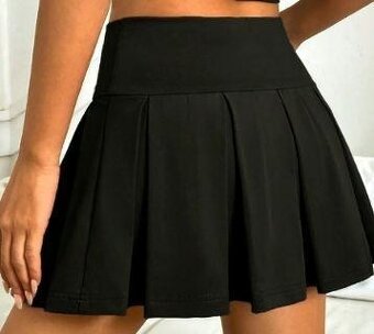 Čierna dámska sukňa - 2