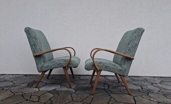 Retro křesílka TON - J. Šmídek - 2