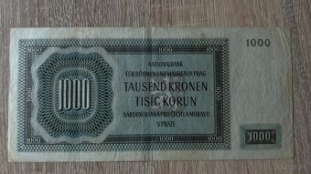 Bankovky Protektorát ČaM Neperforované UNC/aUnc - 2