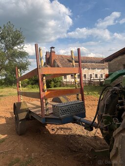 Vlečka na drevo - klaničák - 2