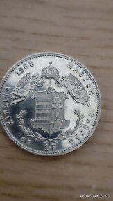 Predám 1Forint/Zlatník 1868 KB ARTEX - 2