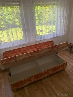 Vaľanda s úložným priestorom a operadlom - 2