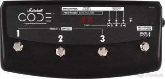 predám footswitch Marshall PEDL-91009 ku kombám radu CODE - 2