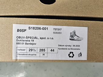 predám taktickú obuv BOSP stredné - 2