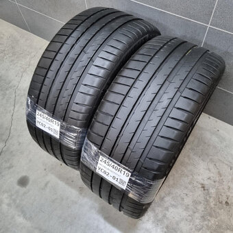 Letné pneumatiky 245/40 R19 MICHELIN DOT4121 - 2