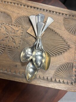 Strieborné mocca  lyžičky - 2