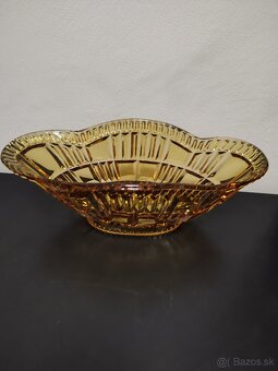 MISA  Art medové sklo brusena - 2