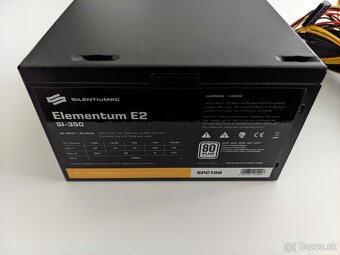 SilentiumPC E2 SI-350, 80 PLUS (350w max.) - 2