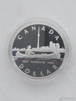 Strieborne mince Rakúska a Kanady - 2