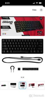 HyperX Pulsefire Mat - 2XL + HyperX Alloy Origins 60 - 2