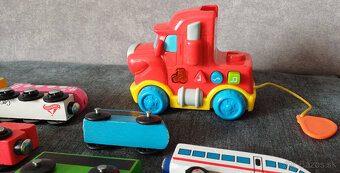 Drevené vláčiky + 1 na baterky - 2