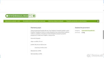 Hydraulické čerpadlo - 2