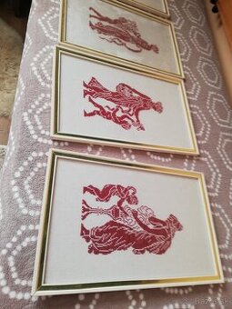 Obrazy vyšívané - 2