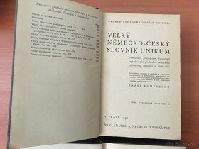 predam česko-nemecký slovník, dva diely - 2