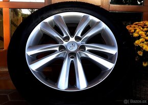 alu R18 5x114,3 orig. Hyundai + Kia, letné pneu 225/40 - 2