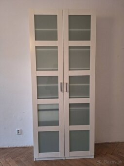 Skriňa PAX/BERGSBO (IKEA) biela dvojdverová - 2