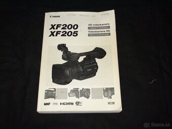 Predám ikonickú reportážnu kameru Canon XF200 - 2