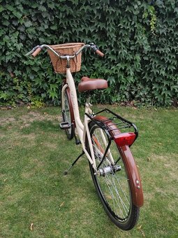 Predám mestský retro bicykel Goetze s prúteným košíkom - 2