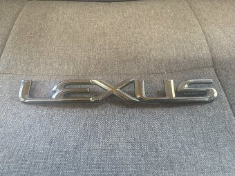 Lexus LS400 – originálne písmená a logo z kufra - 2