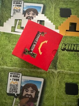 Minecraft kocka – Sivá - 2
