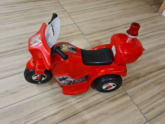 Detská policajná motorka. - 2