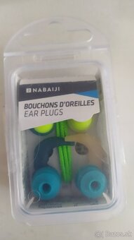 silikónové štuple do uší na plávanie Nabaiji - 2