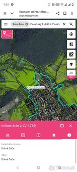 Pozemok Dolná Súča 1435m2 - 2