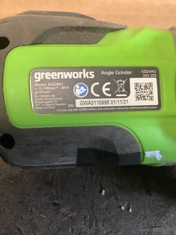 Aku uhlová bruska - 2