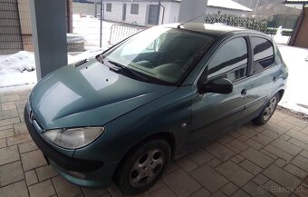 Peugeot 206 – 2003, 1,4 benzín, 55 kW - 2