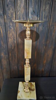 Svietnik Onyx/mosadz - 2