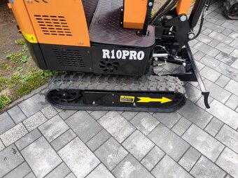 Nový minibager R10PRO 1200kg. - 2