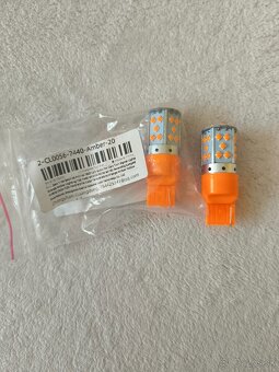 Led ziarovky do auta PY21W BAU15S  Zlte smerovky - 2