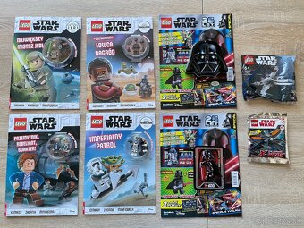 Lego knihy a časopisy s figúrkami, polybagy - 2