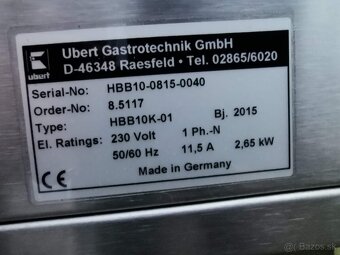 Gastro ohrievacia skrinka - 2
