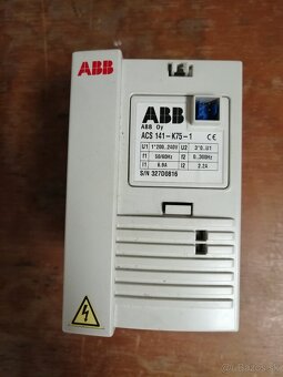 ABB ACS141-K75-1 + asynchrónny elektromotor 0,37 kW - 2