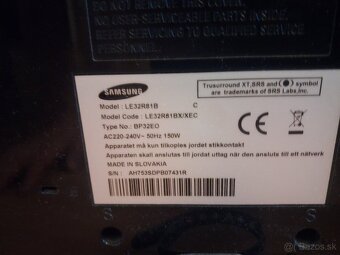 TV Samsung 32" - 2