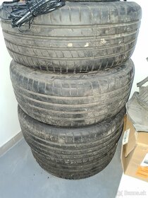 225/45R17 letné pneu + chrómové - 2