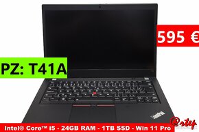Notebook Lenovo ThinkPad - i5/24GB RAM/1TB SSD/ Win 11 Pro - 2