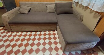 Rozkladací gauč/ pracovný-počítačový stolík - 2