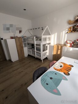 Biela poschodová posteľ 160x80 - 2