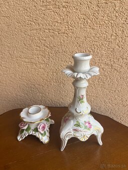 Značené porcelánové svietniky - 2