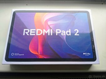 Predam novy Xiaomi Redmi Pad 2 Wi-Fi 4GB/128GB Graphite Gray - 2