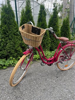 Cestný bicykel ružovej farby - 2