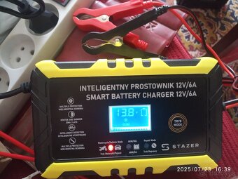 Na predaj inteligentná autonabíjačka 12V/6A - 2