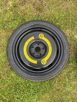 nové koleso tenké dojazdove rezervu 5x112 R18 vw - 2