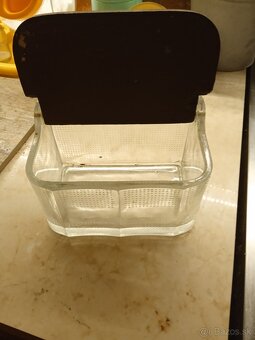 Sklenená nádoba na soľ - 2