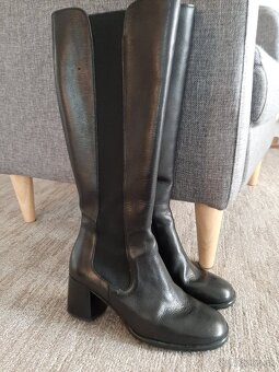 Kožené zateplené čižmy Rieker vel.39 - 2