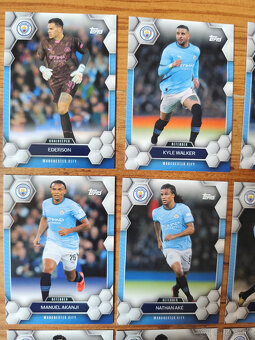 Futbalové kartičky - Manchester City - 2