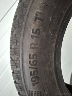 Zimné pneumatiky Continental 195/65 R15 - 2