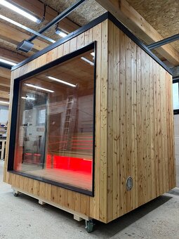 Venkovní finská sauna - 2